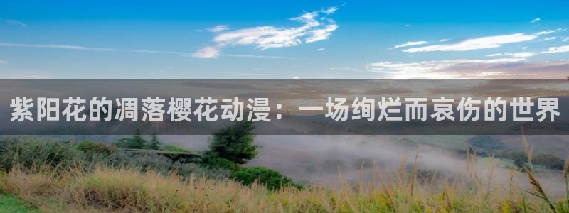 omofun动漫动画：紫阳花的凋落樱花动漫：一场绚烂而哀伤的世界